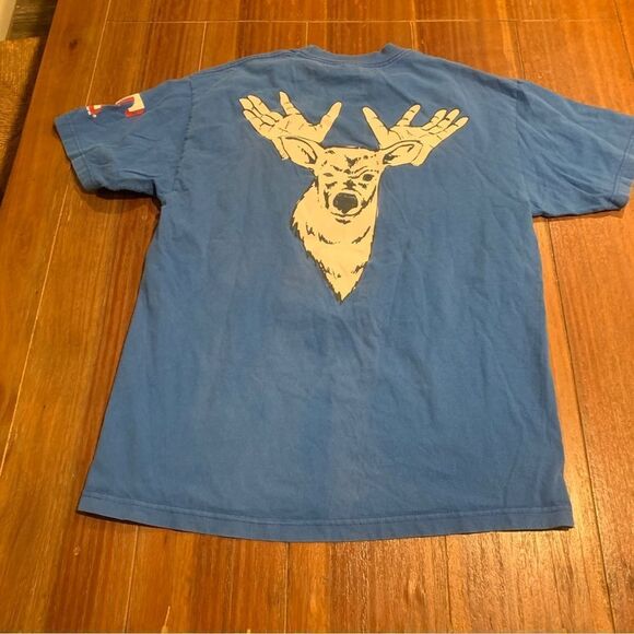 Nike Men’s Loose Fit 2010 Baseball World Series Texas Rangers T-Shirt Large - Picture 3 of 6